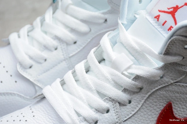 White BQ6472-106 Jordan Red Mid University (W) 1 0401